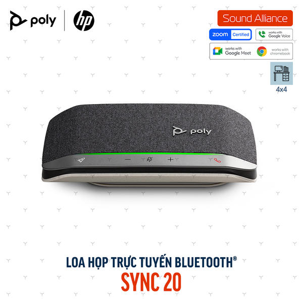  Loa Hội nghị Bluetooth Poly Sync 20 (772D2AA) 