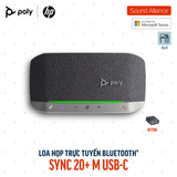  Loa Hội nghị Bluetooth Poly Sync 20+ Microsoft Teams (772D1AA) 