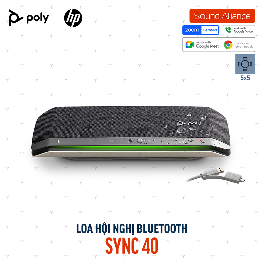  Loa Hội nghị Bluetooth Poly Sync 40 (772C4AA) 