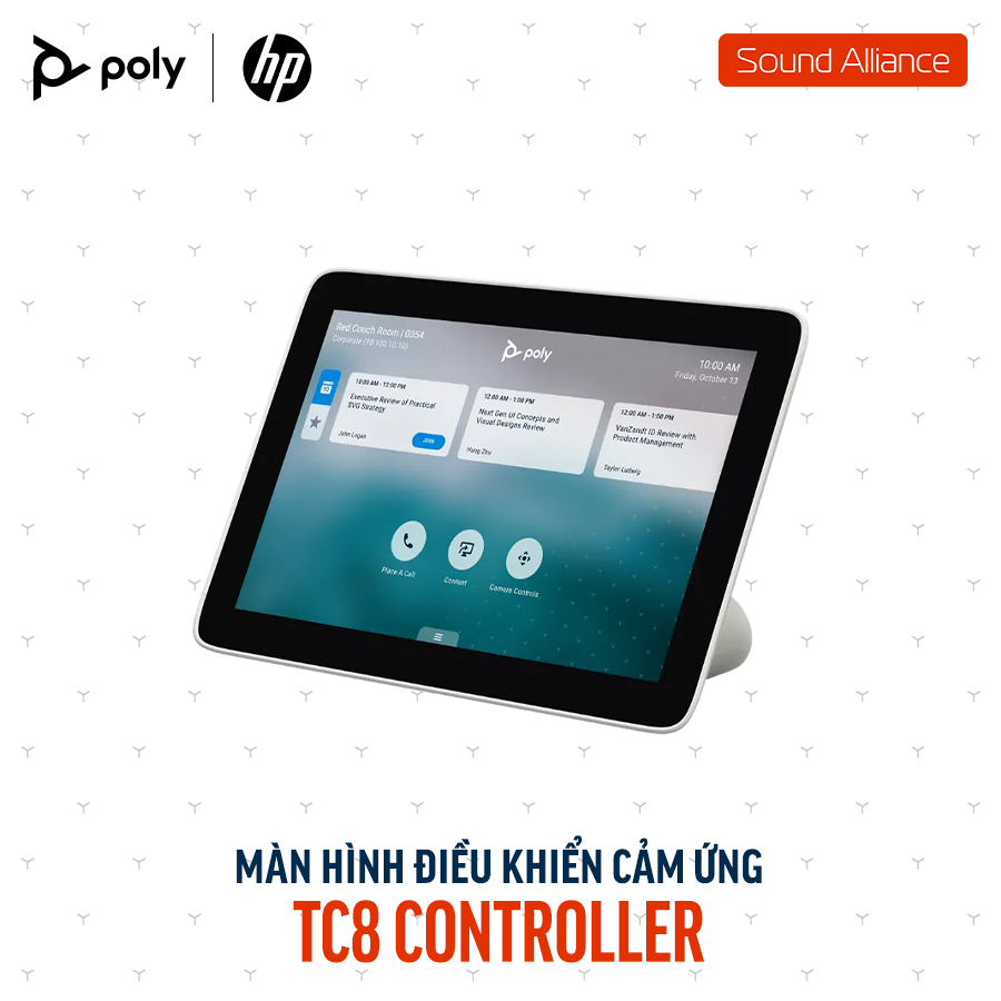 Màn hình điều khiển cảm ứng Poly TC8 (875J0AA) – Sound Alliance