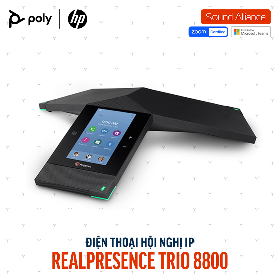  Điện thoại Hội nghị IP Poly RealPresence Trio 8800 (849A7AA) 