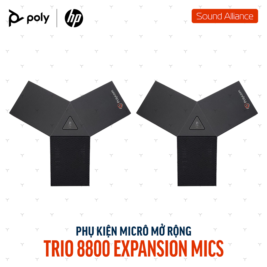  Bộ micrô mở rộng cho điện thoại Poly RealPresence Trio 8800 (85X00AA) 