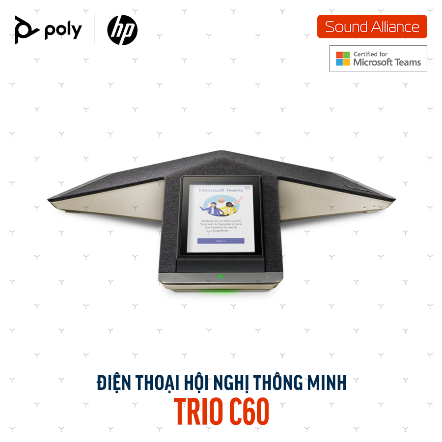  Điện thoại Hội nghị Poly Trio C60 (84C29AA#AB2) 