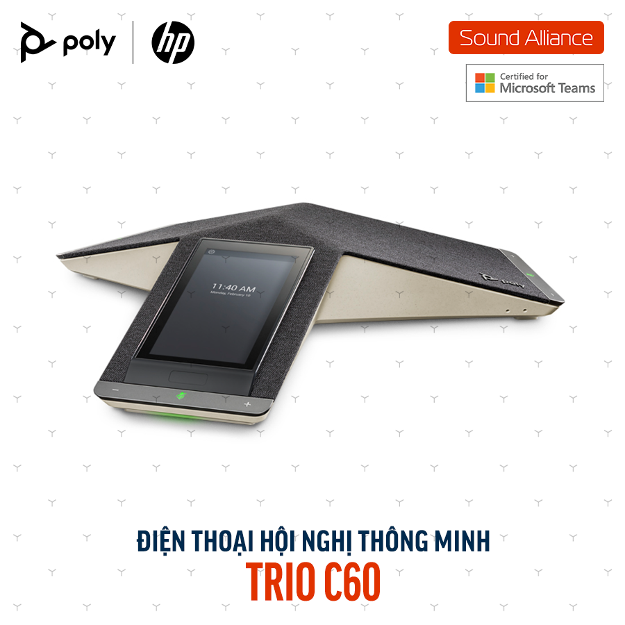  Điện thoại Hội nghị Poly Trio C60 (84C29AA#AB2) 