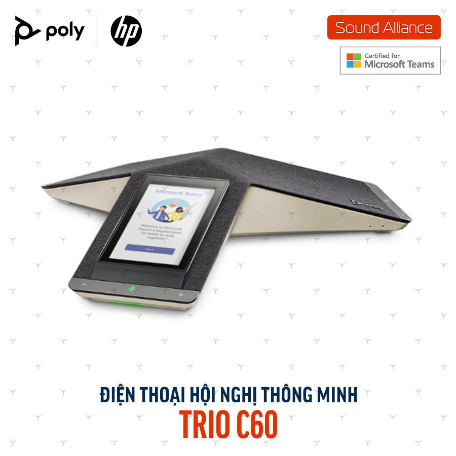 Điện thoại Hội nghị Poly Trio C60 (849B6AA#ABB) 