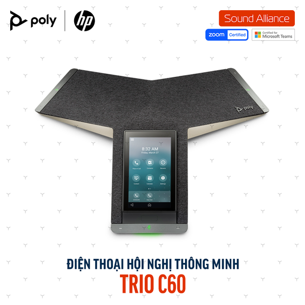  Điện thoại Hội nghị Poly Trio C60 (84C27AA#AB2) 