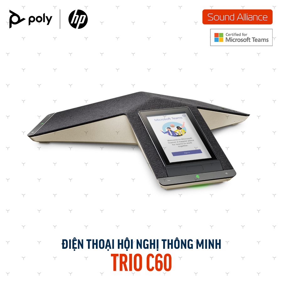  Điện thoại Hội nghị Poly Trio C60 (84C29AA#AB2) 