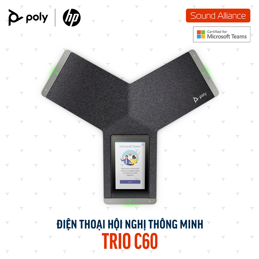  Điện thoại Hội nghị Poly Trio C60 (8N1L8AA) 