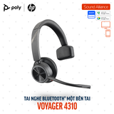  Tai nghe Bluetooth một bên tai Poly Voyager 4310 UC (77Y96AA) 