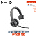  Tai nghe Bluetooth Poly Voyager 4310 Microsoft Teams & đế sạc 77Y93AA 