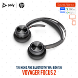  Tai nghe ANC Bluetooth Poly Voyager Focus 2 UC (76U46AA) 