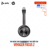  Tai nghe ANC Bluetooth Poly Voyager Focus 2 UC (76U47AA) 