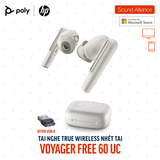 Tai nghe True Wireless Poly Voyager Free 60 UC Microsoft Teams 7Y8L5AA 