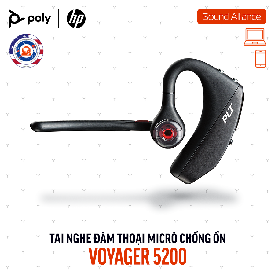  Tai nghe đàm thoại Poly Voyager 5200 (7S431AA#UUF) 
