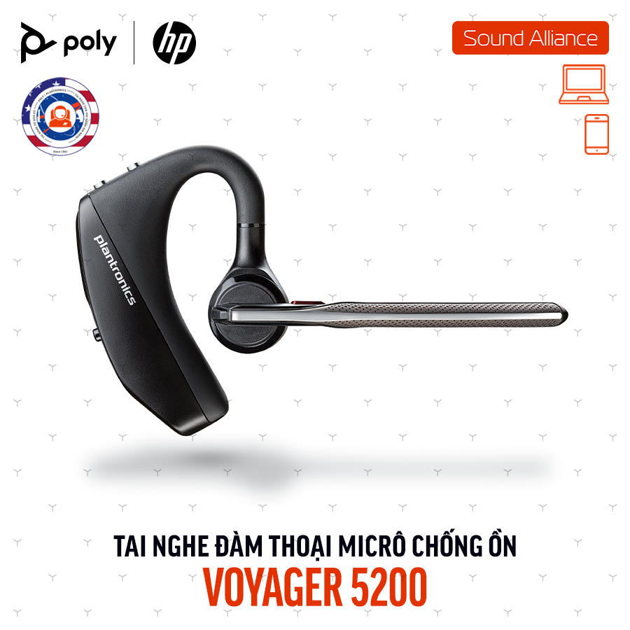  Tai nghe đàm thoại Poly Voyager 5200 (7S431AA#UUF) 