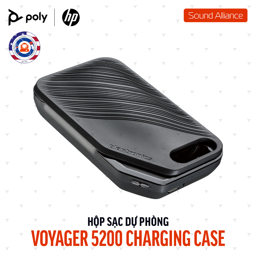  Hộp sạc dự phòng tai nghe Poly Voyager 5200 (9J334AA#UUF) 