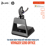  Tai nghe đàm thoại Poly Voyager 5200 Office (8H5Q4AA#UUF) 