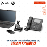  Tai nghe đàm thoại Poly Voyager 5200 Office (8H5Q3AA#UUF) 