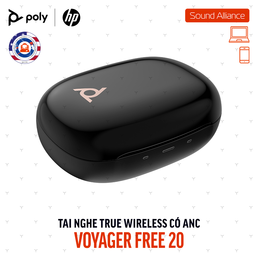  Tai nghe nhét tai True Wireless Poly Voyager Free 20 (A28PTAA) 