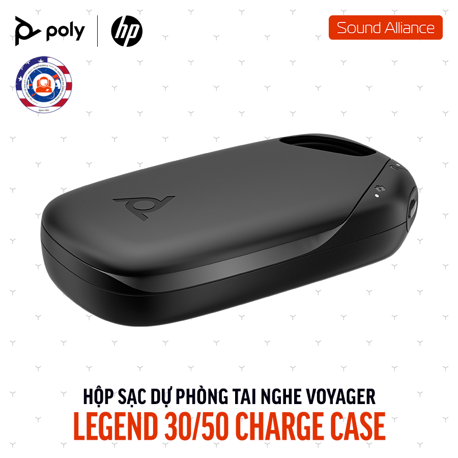  Hộp sạc dự phòng tai nghe Poly Voyager Legend 30/50 (AV4P3AA) 