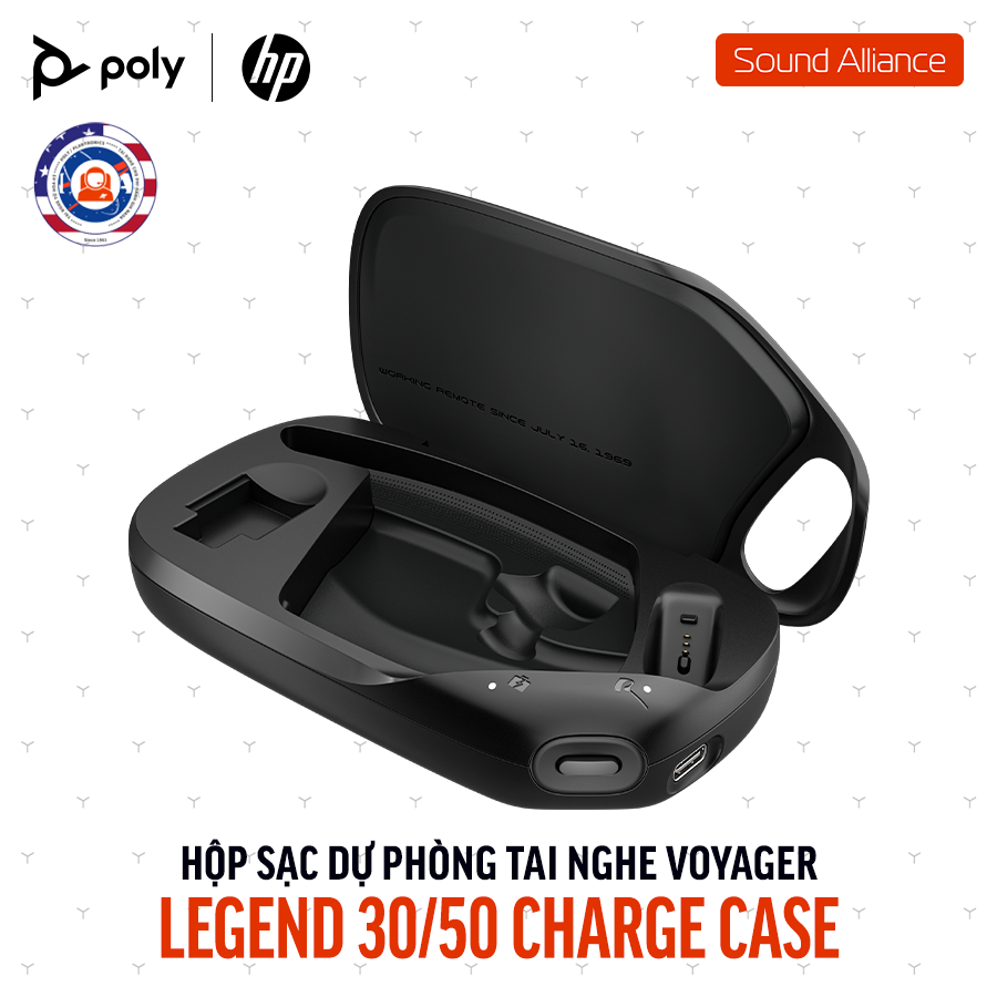  Hộp sạc dự phòng tai nghe Poly Voyager Legend 30/50 (AV4P3AA) 