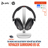 Tai nghe không dây ANC cao cấp Poly Voyager Surround 85 UC (8G7T7AA) 