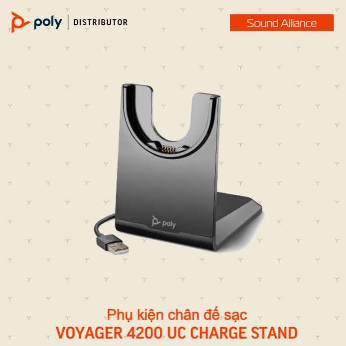 Tai nghe không dây Bluetooth một bên tai Poly Voyager 4210 UC 8A9S3AA 