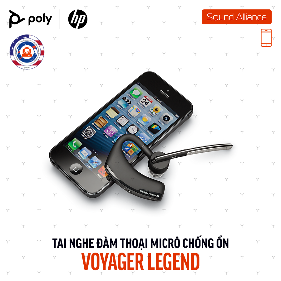  Tai nghe đàm thoại không dây mic chống ồn Poly Voyager Legend 7W6B8AA 
