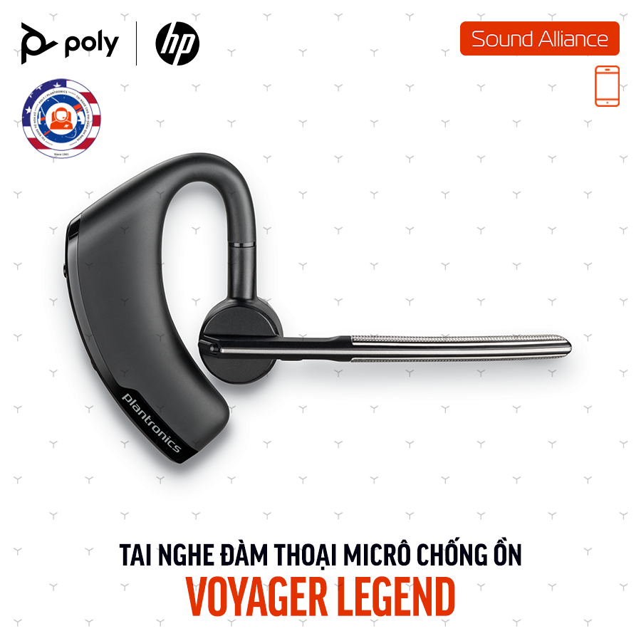  Tai nghe đàm thoại không dây mic chống ồn Poly Voyager Legend 7W6B8AA 