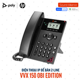 Điện thoại IP để bàn 2-line Poly Obi VVX 150 (911N3AA) 