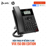  Điện thoại IP để bàn 2-line Poly Obi VVX 150 (911N3AA) 