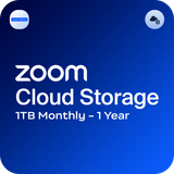  Bản quyền mở rộng lưu trữ Zoom Cloud Recording 1TB 