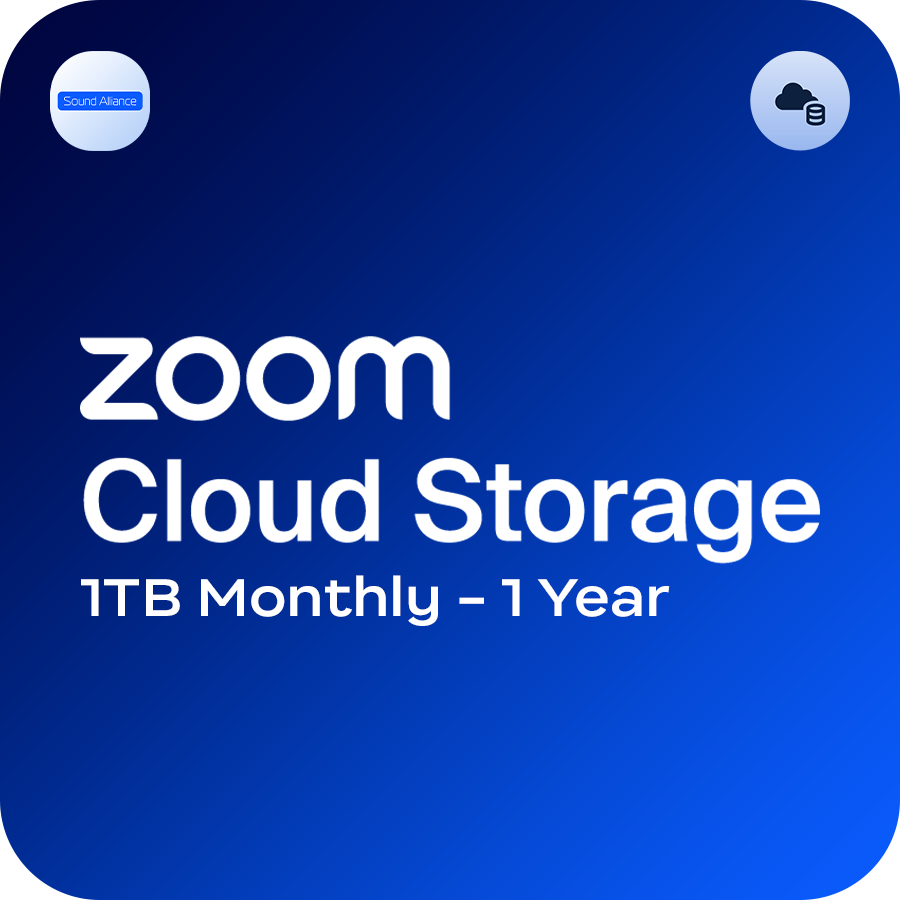  Bản quyền mở rộng lưu trữ Zoom Cloud Recording 1TB 