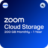  Bản quyền mở rộng lưu trữ Zoom Cloud Recording 200 GB 