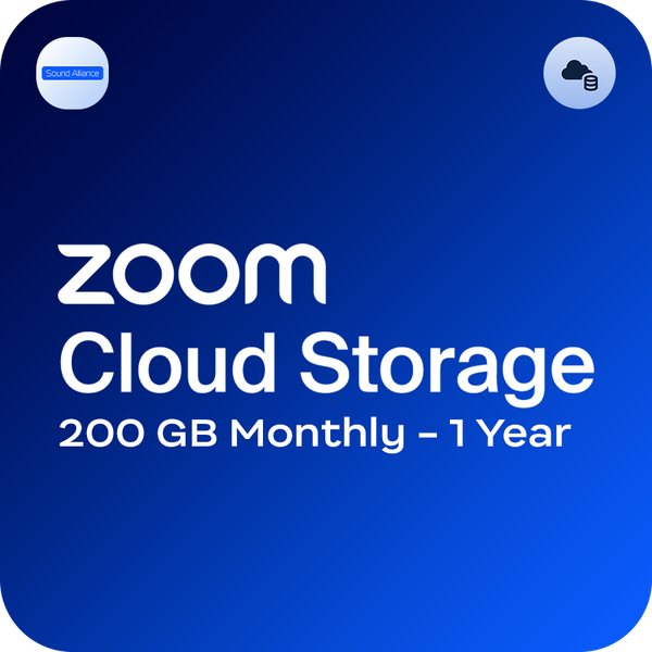  Bản quyền mở rộng lưu trữ Zoom Cloud Recording 200 GB 