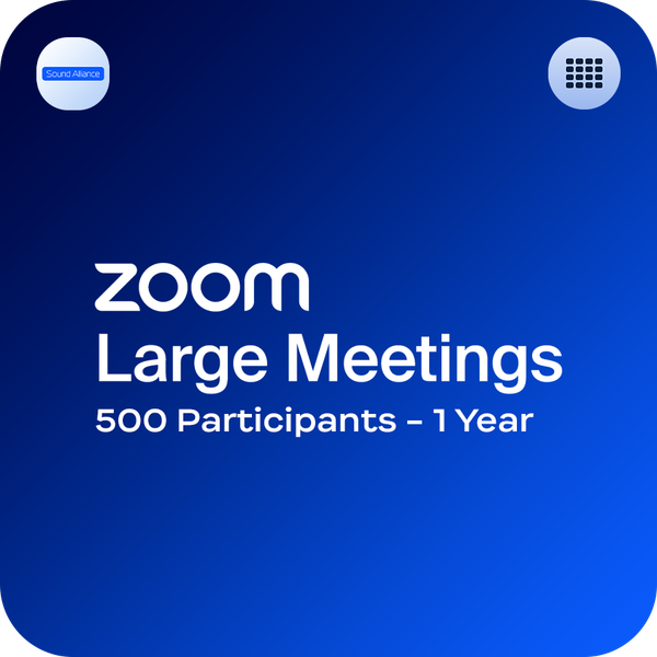  Bản quyền mở rộng Zoom Large Meetings 500 