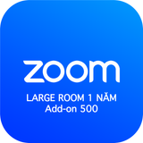  Phần mềm Zoom - Bản quyền Large Meeting 500 (01 năm) 