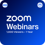  Bản quyền nâng cấp bổ sung Zoom Webinars 1000 