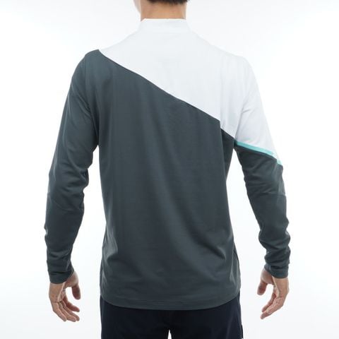 Áo dài tay nam Le Coq Golf co giãn linh hoạt thấm hút mồ hôi.