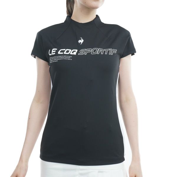  Áo cộc tay cổ 3p le coq golf Nữ - QGWUJA10-BK00 