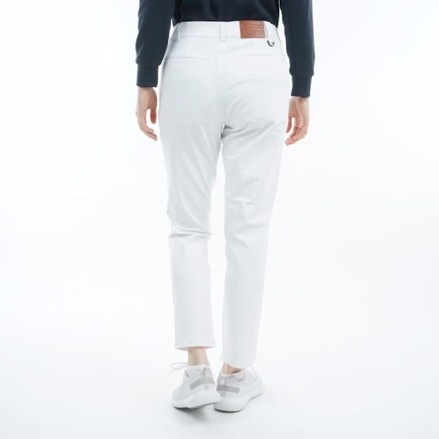 Quần golf nữ cao cấp Le Coq Sportif, eo sau nâng cao, băng silicon chống trượt