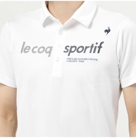 Áo Polo le coq golf Nam - QGMVJA14V-WH00