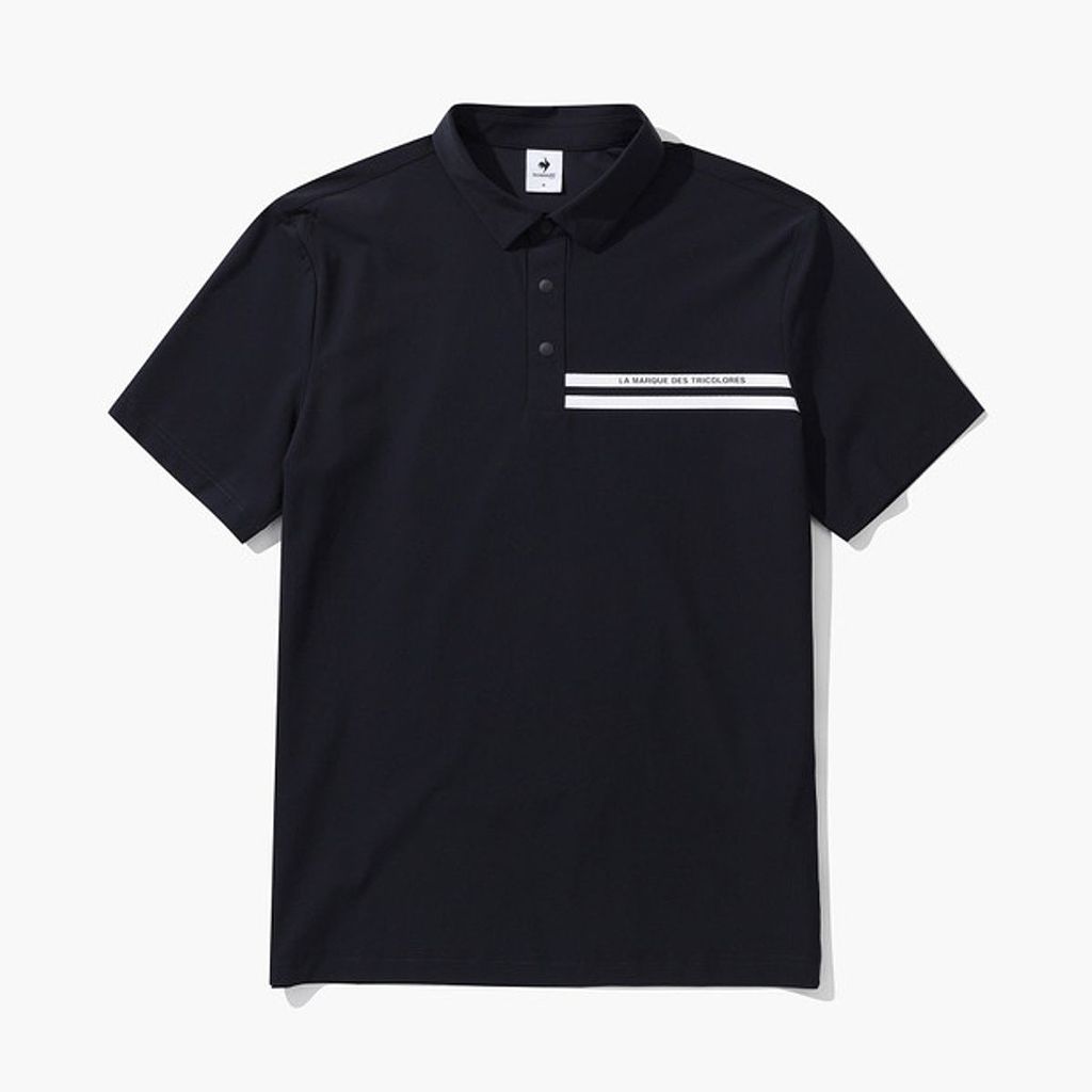 Áo Polo le coq golf nam GP121MTS33-BLCK