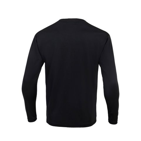 Áo dài tay không cổ le coq sportif Nam QMMUJB30ZV-BLK