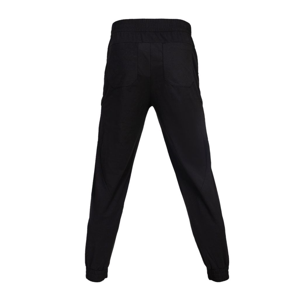 Quần jogger thể thao nam Le Coq Sportif màu đen hiện đại