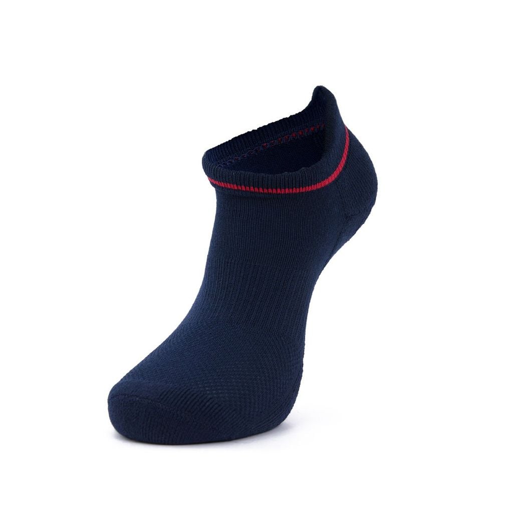 Tất golf nam Le Coq Sportif cổ ngắn navy thoáng khí