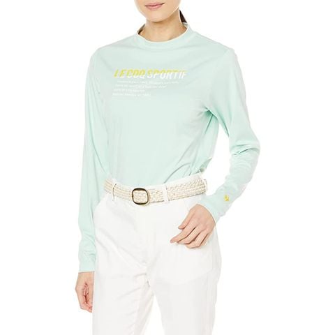 Áo golf nữ cổ cao 3 phân Le Coq Sportif chống nắng UPF30