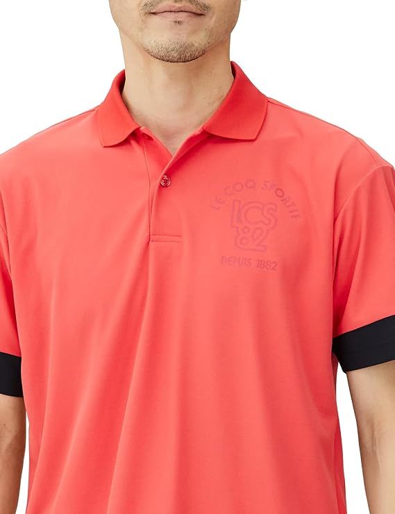 Áo Polo nam le coq sportif QMMXJA40V-RD