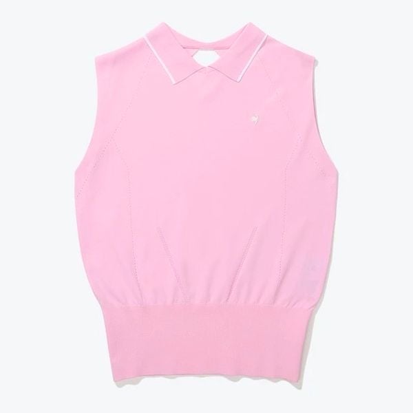 Áo len gile le coq golf Nữ GN222LSL56-PINK