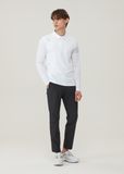  Áo dài tay có cổ le coq golf nam - GO121MTL34-WHTE 